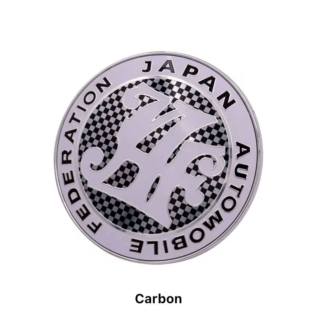 Carbon JAF badge