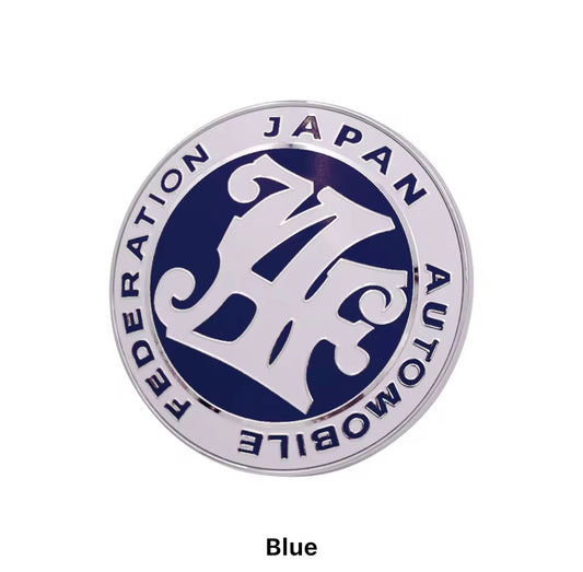 Blue JAF badge