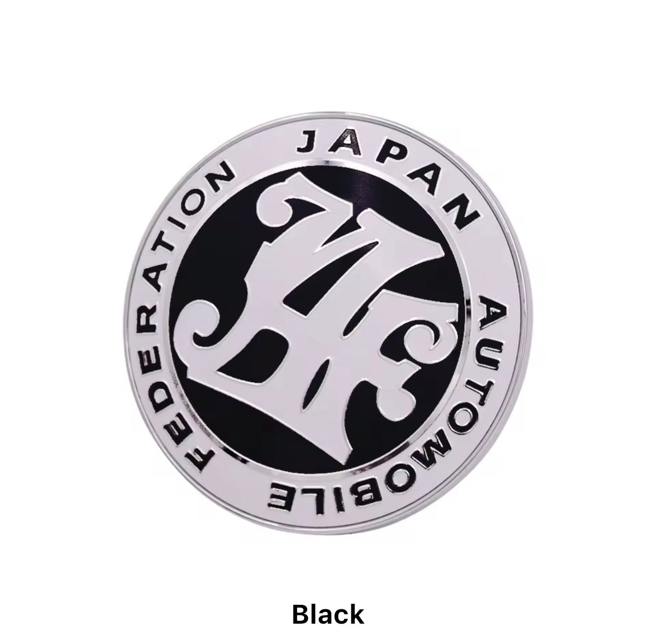 Black JAF badge