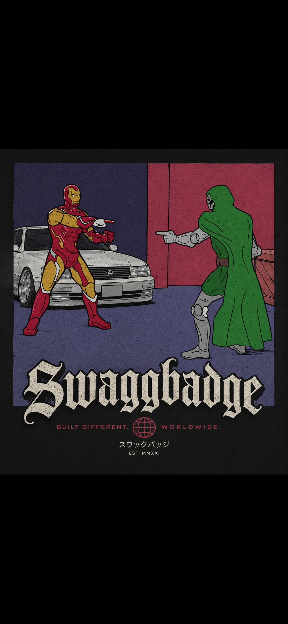 Swaggbadge Doom Tee (pre order)