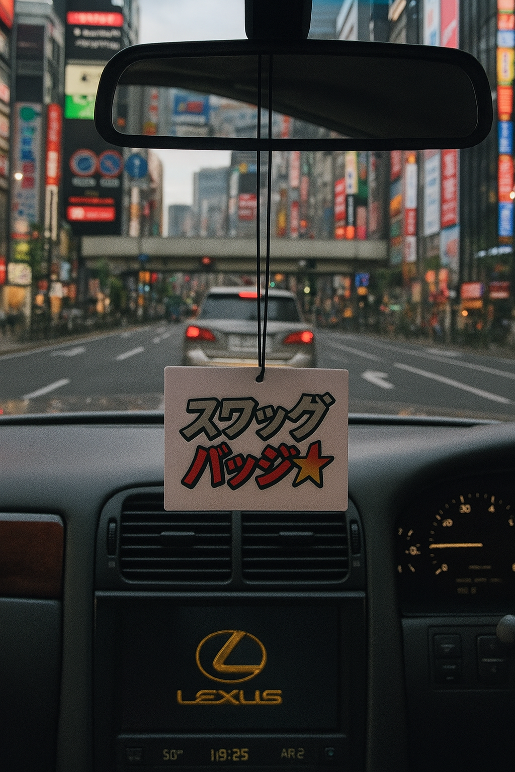 Swagg Badge Air Freshener (Dark Frost)