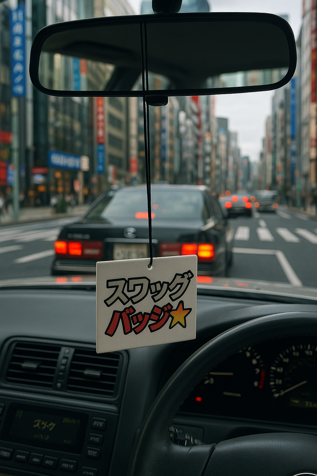 Swagg Badge Air Freshener (Dark Frost)