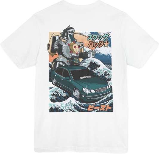 Swagg badge X Dragonzord Tee