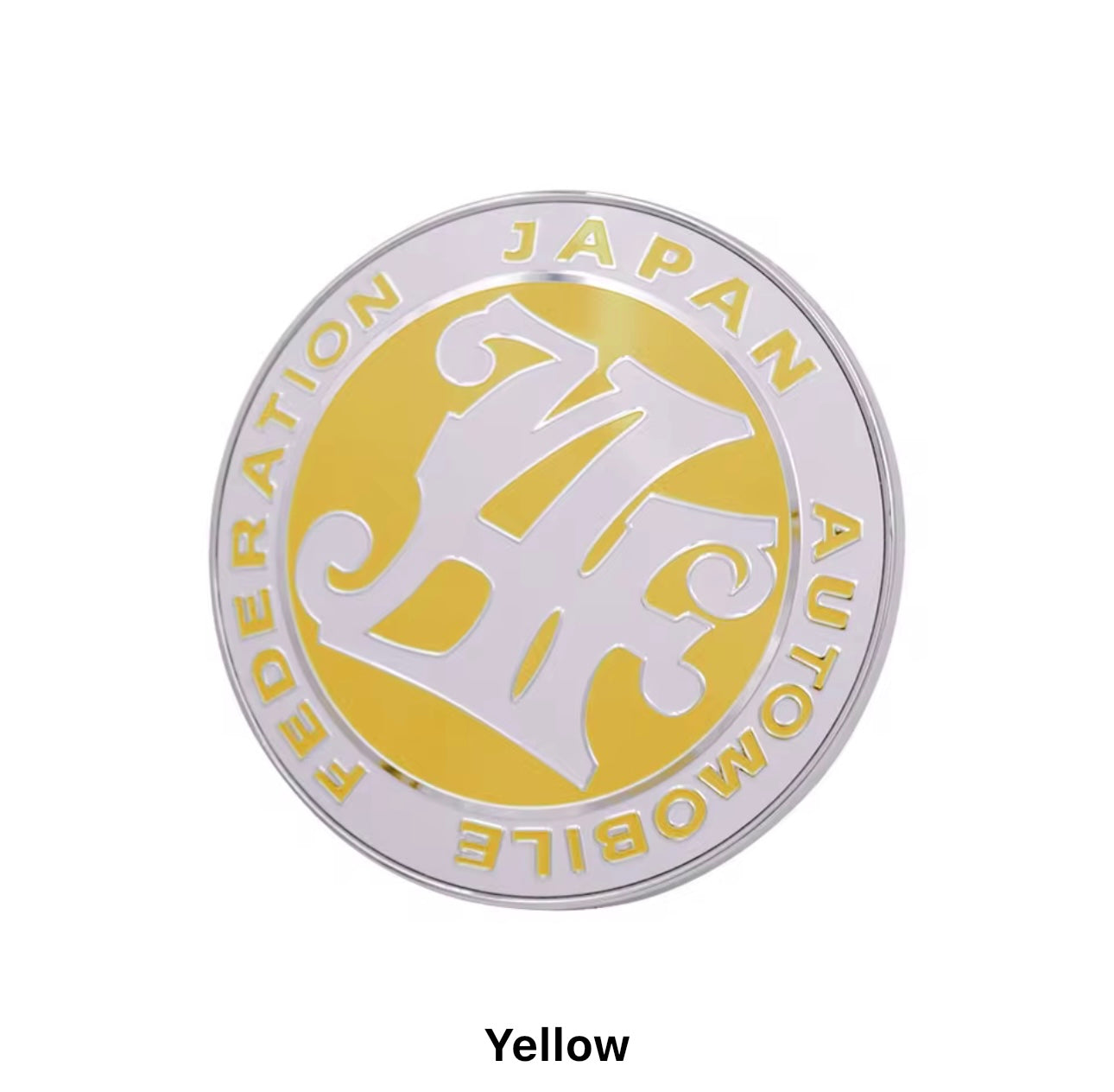 Yellow JAF Badge