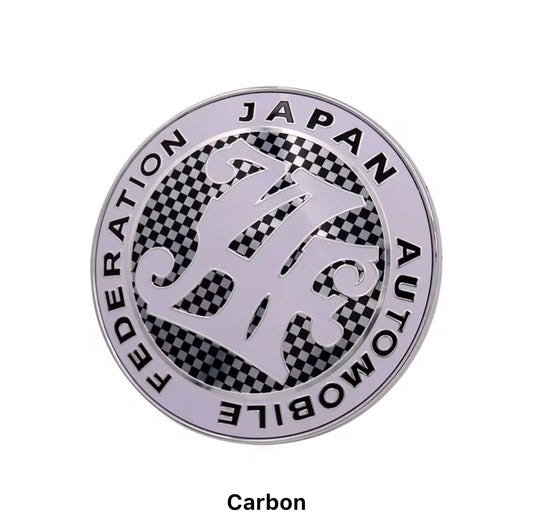 Carbon JAF badge