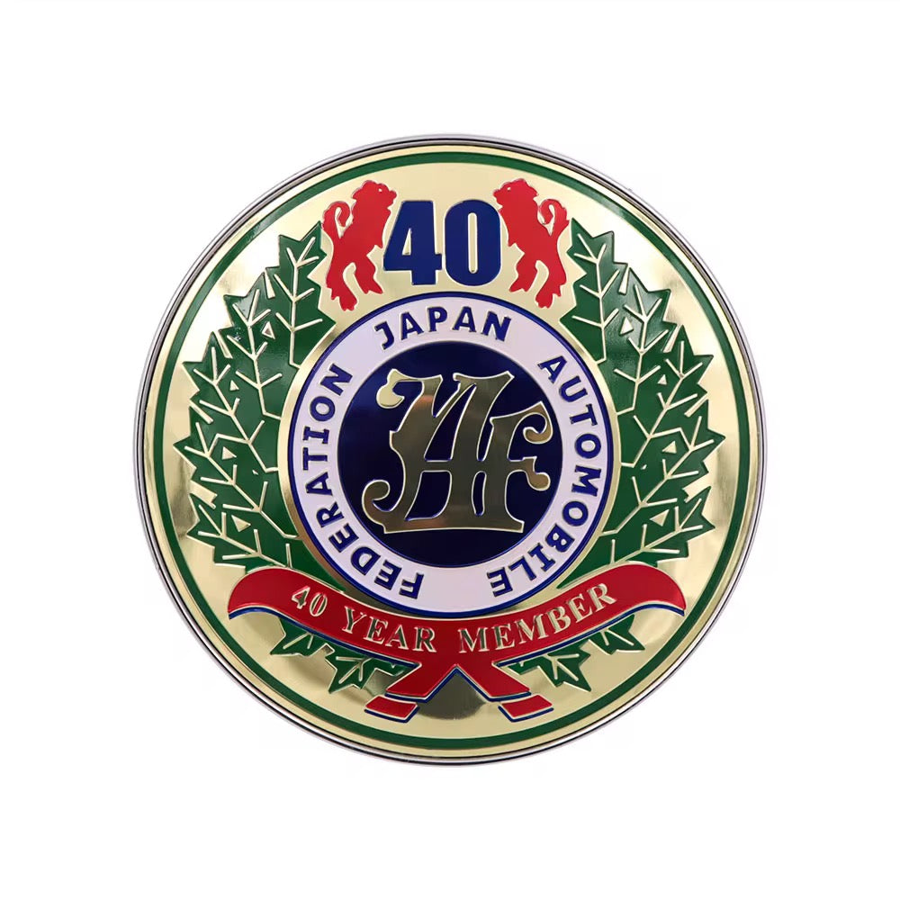 40th anniversary JAF badge
