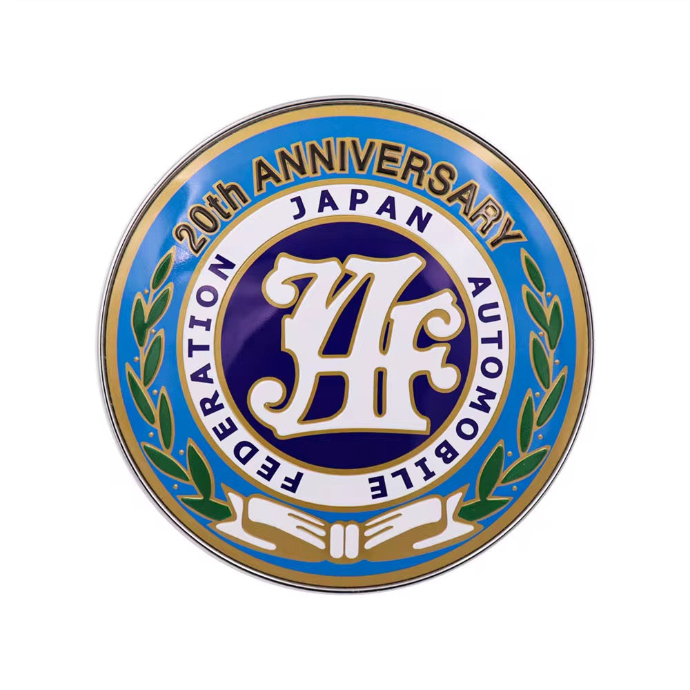 20th anniversary JAF badge
