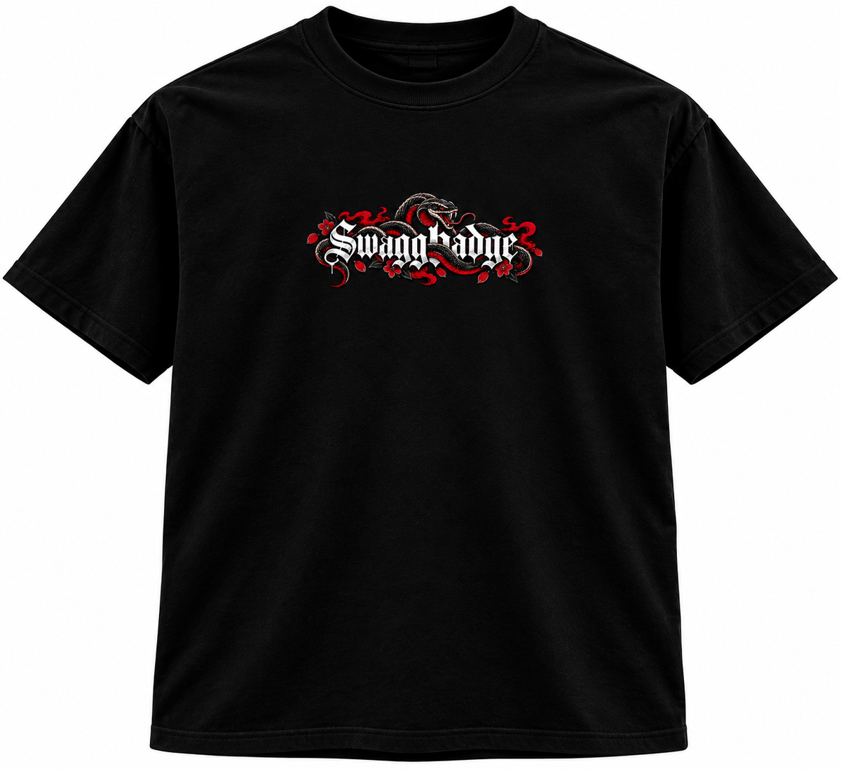 Swagg Badge Snake tee (preorder)
