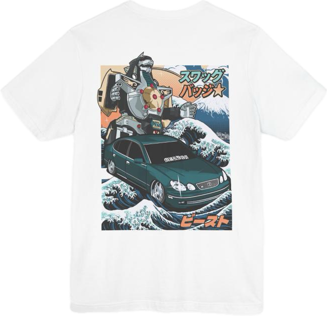 Swagg badge X Dragonzord Tee pre order!